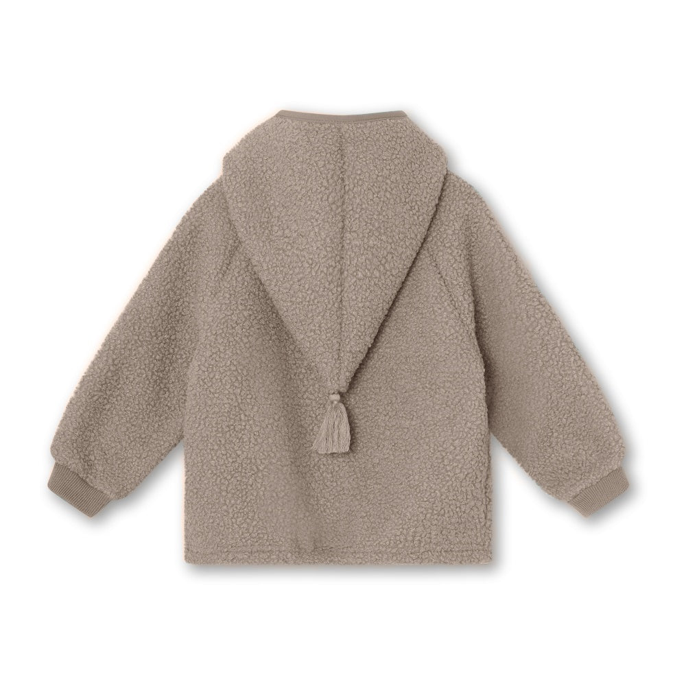 MATLIFF Teddyfleece Jacket Grey Brown