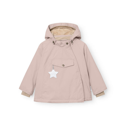 MATWANG Fleece Lined Winter Jacket Cloudy Rose