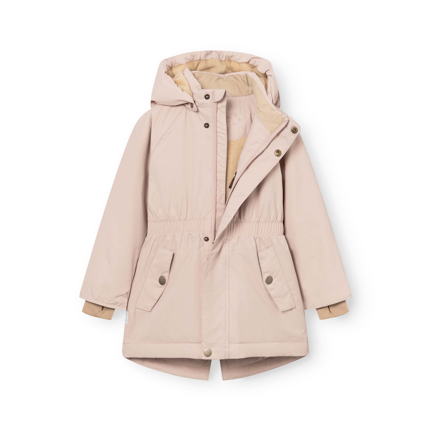 MATVIKANIA Fleece Lined Winter Jacket Cloudy Rose