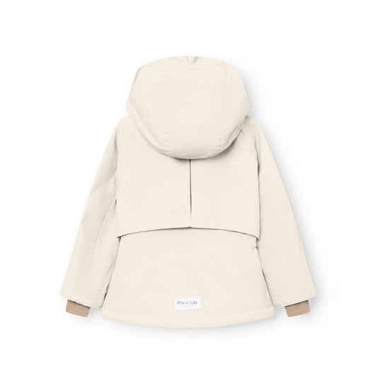 MATALGEANA Fleece Lined Winter Jacket Angora Cream