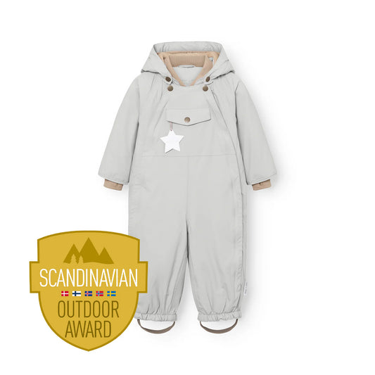 MATWISTI Fleece Lined Snowsuit. GRS Puritan Grey