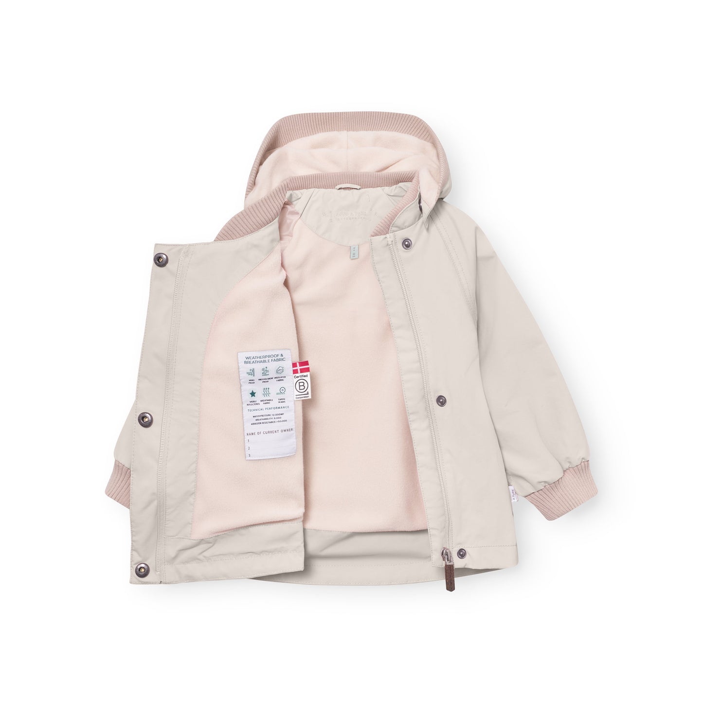 MATWAI Fleece Lined Jacket Sandshell
