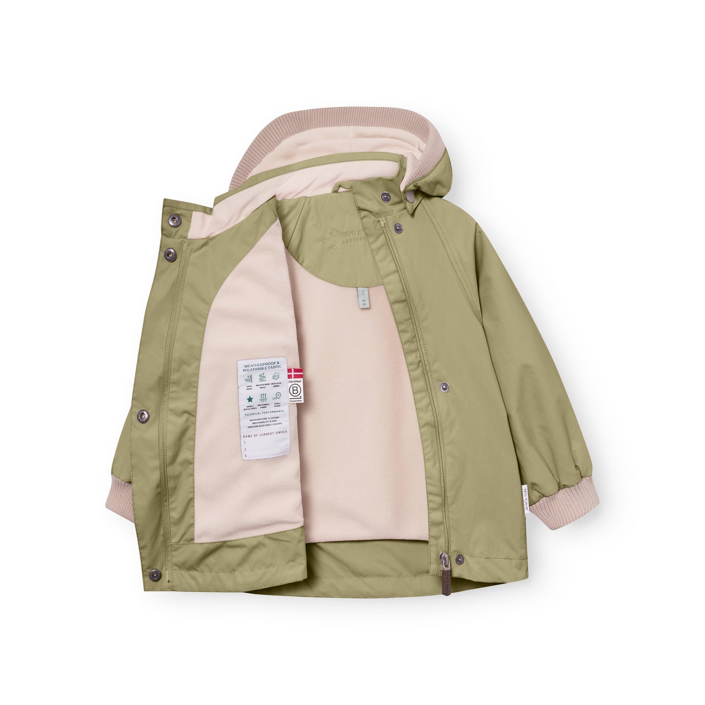 MATWAI Fleece Lined Jacket Boa Green