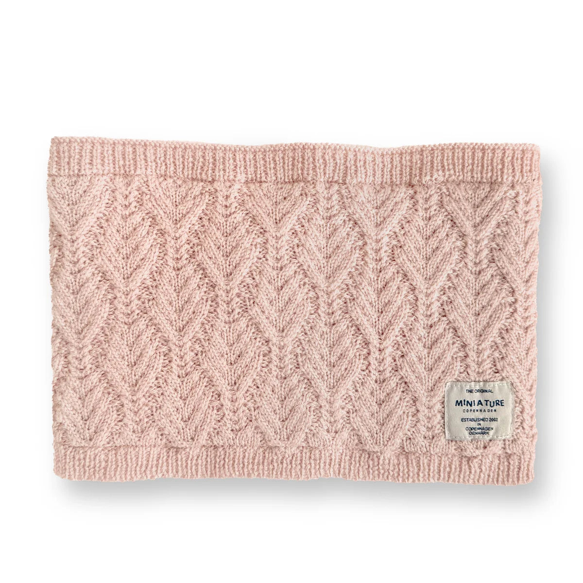 Mini A Ture MATGOI Fleece-Lined Wool Neck Warmer RWS Adobe Rose