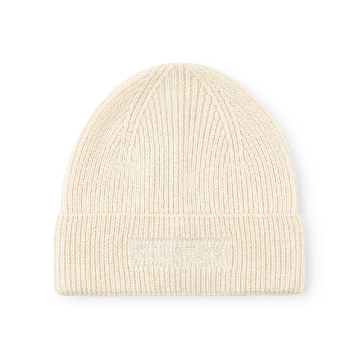 Mini A Ture MATBOJE RWS Wool Knit Beanie Angora Cream
