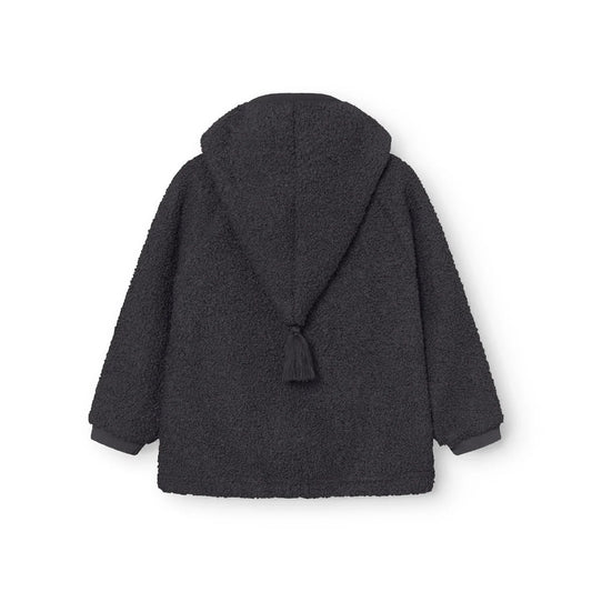 MINI A TURE LIFF TeddFleece Jacket Forged Iron Blue