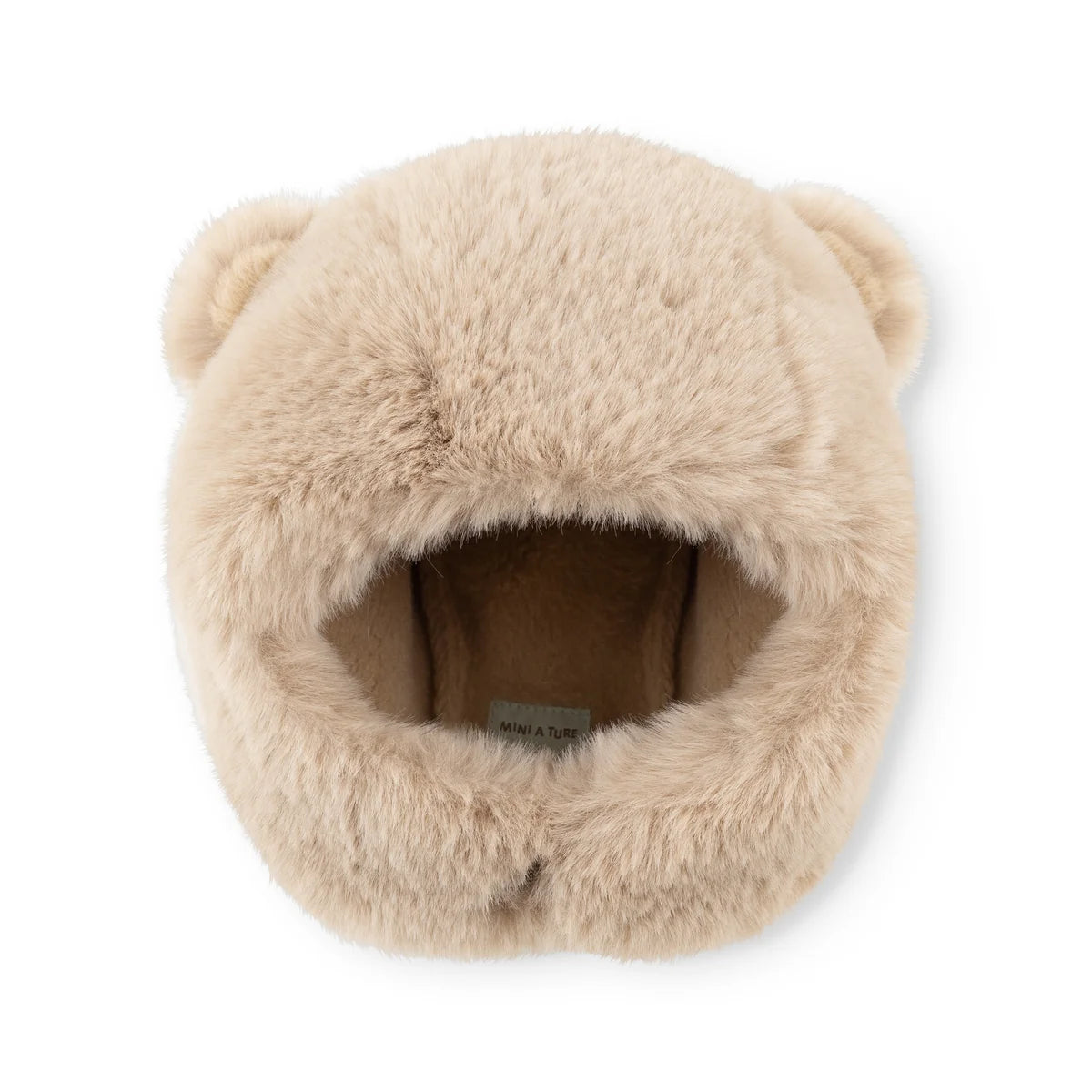 Mini A Ture LIEN bear fleece lined winter hood