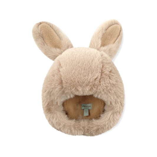 Mini A Ture LIEN Rabbit Fleece Lined Winter Hood