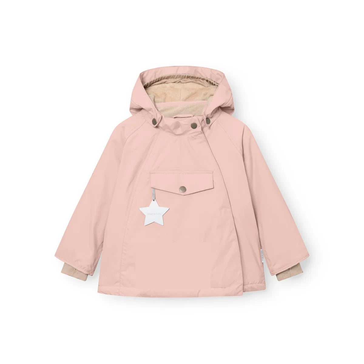 Mini A Ture Fleece Lined Winter Jacket Adobe Rose