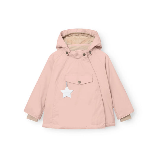 Mini A Ture Fleece Lined Winter Jacket Adobe Rose