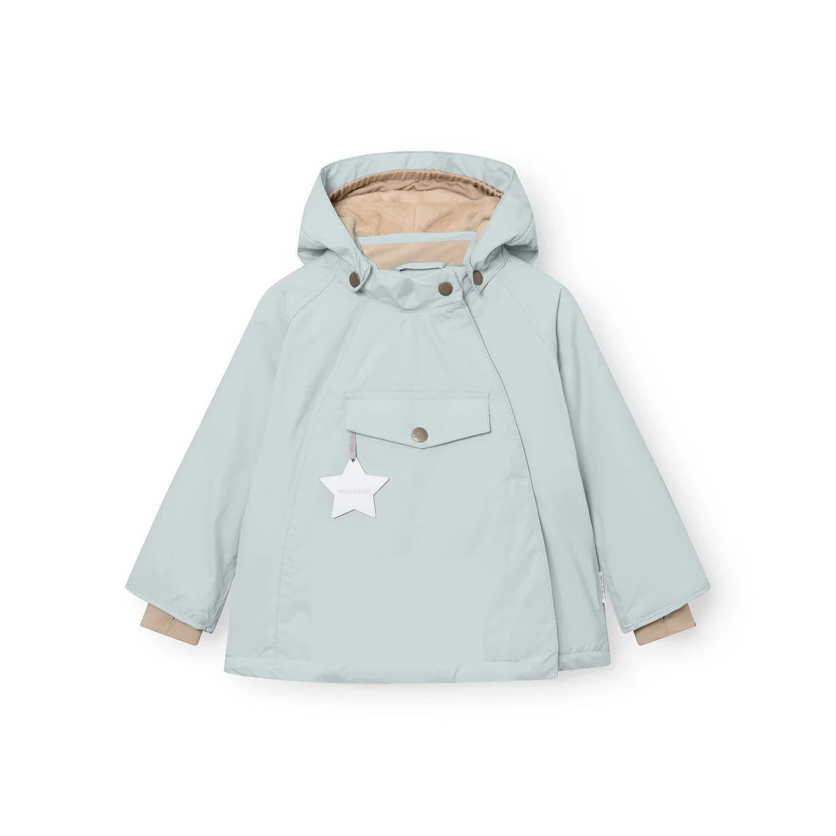 Mini A Ture Fleece Lined Winter Jacket Baby Blue