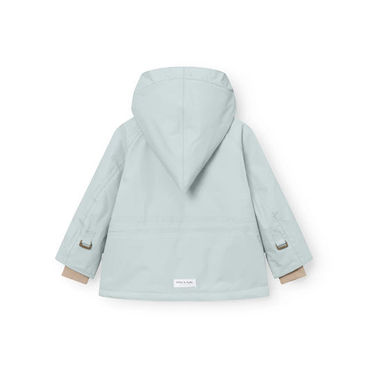 Mini A Ture Fleece Lined Winter Jacket Baby Blue
