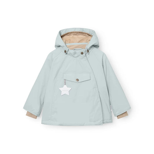 Mini A Ture Fleece Lined Winter Jacket Baby Blue