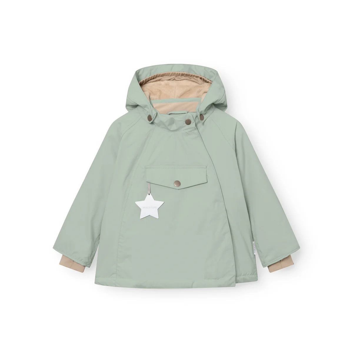 Mini A Ture Fleece Lined Winter Jacket Slate Gray