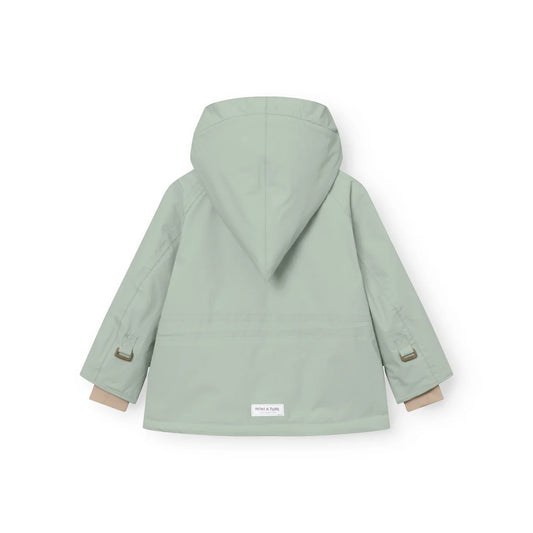 Mini A Ture Fleece Lined Winter Jacket Slate Gray