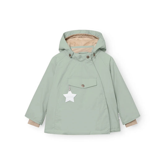 Mini A Ture Fleece Lined Winter Jacket Slate Gray