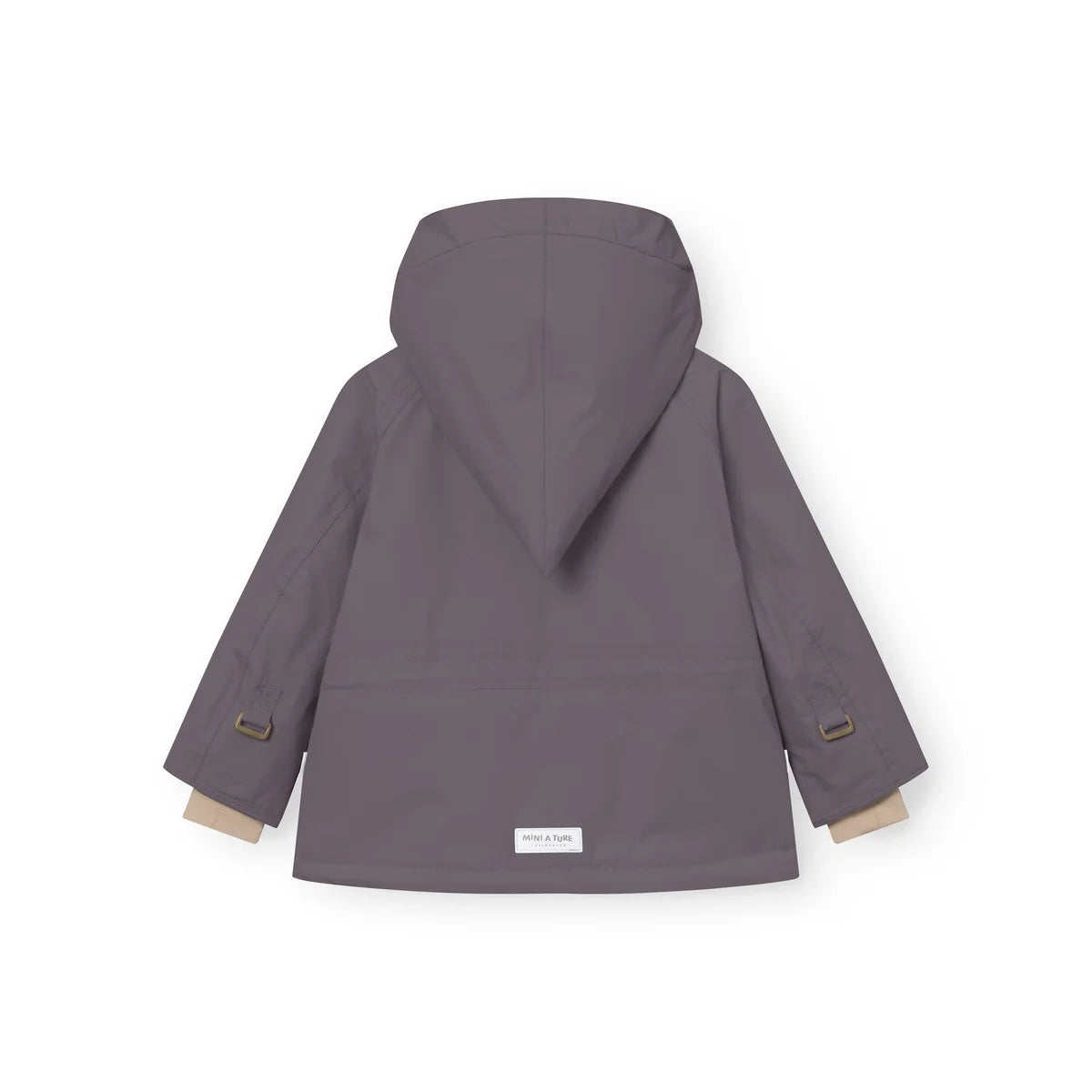 Mini A Ture Fleece Lined Winter Jacket Plum Kitten