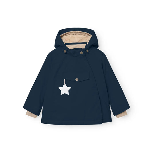 Mini A Ture Fleece Lined Winter Jacket Outer Space