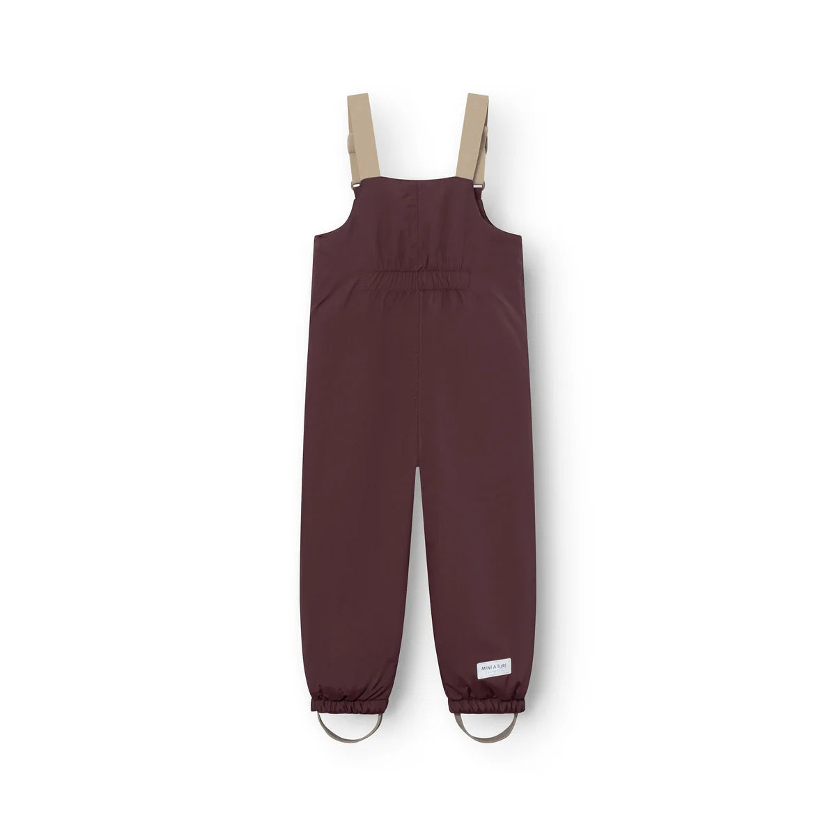 MINI A TURE WALENTEX Waterproof Snow Pants Fudge Aubergine