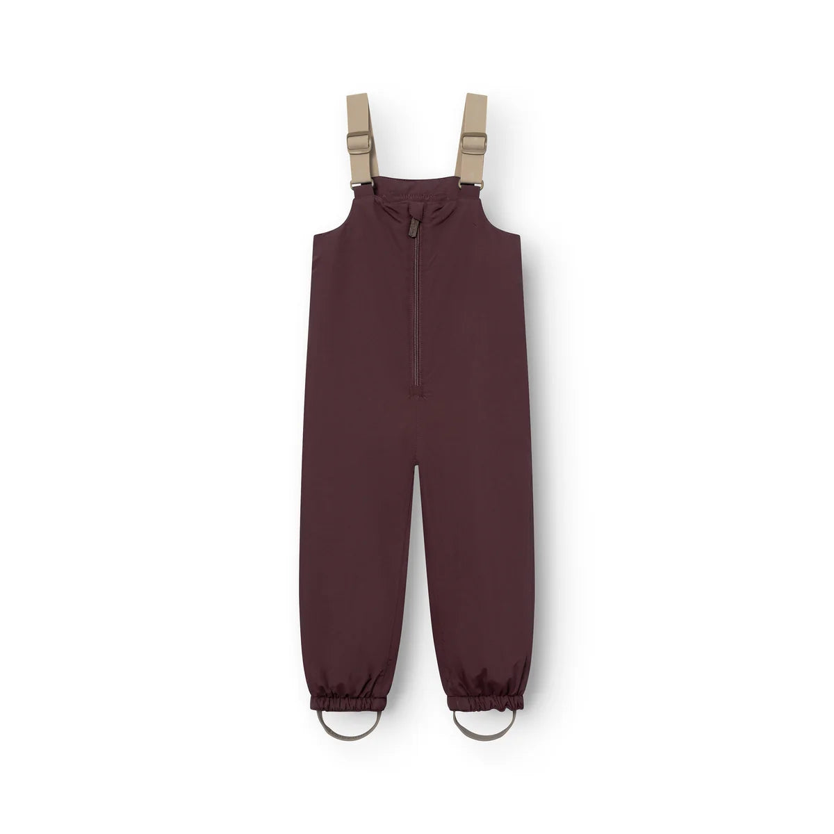 MINI A TURE WALENTEX Waterproof Snow Pants Fudge Aubergine