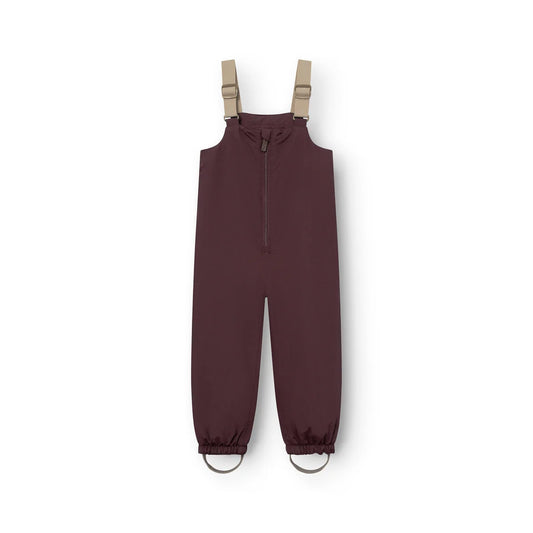 MINI A TURE WALENTEX Waterproof Snow Pants Fudge Aubergine