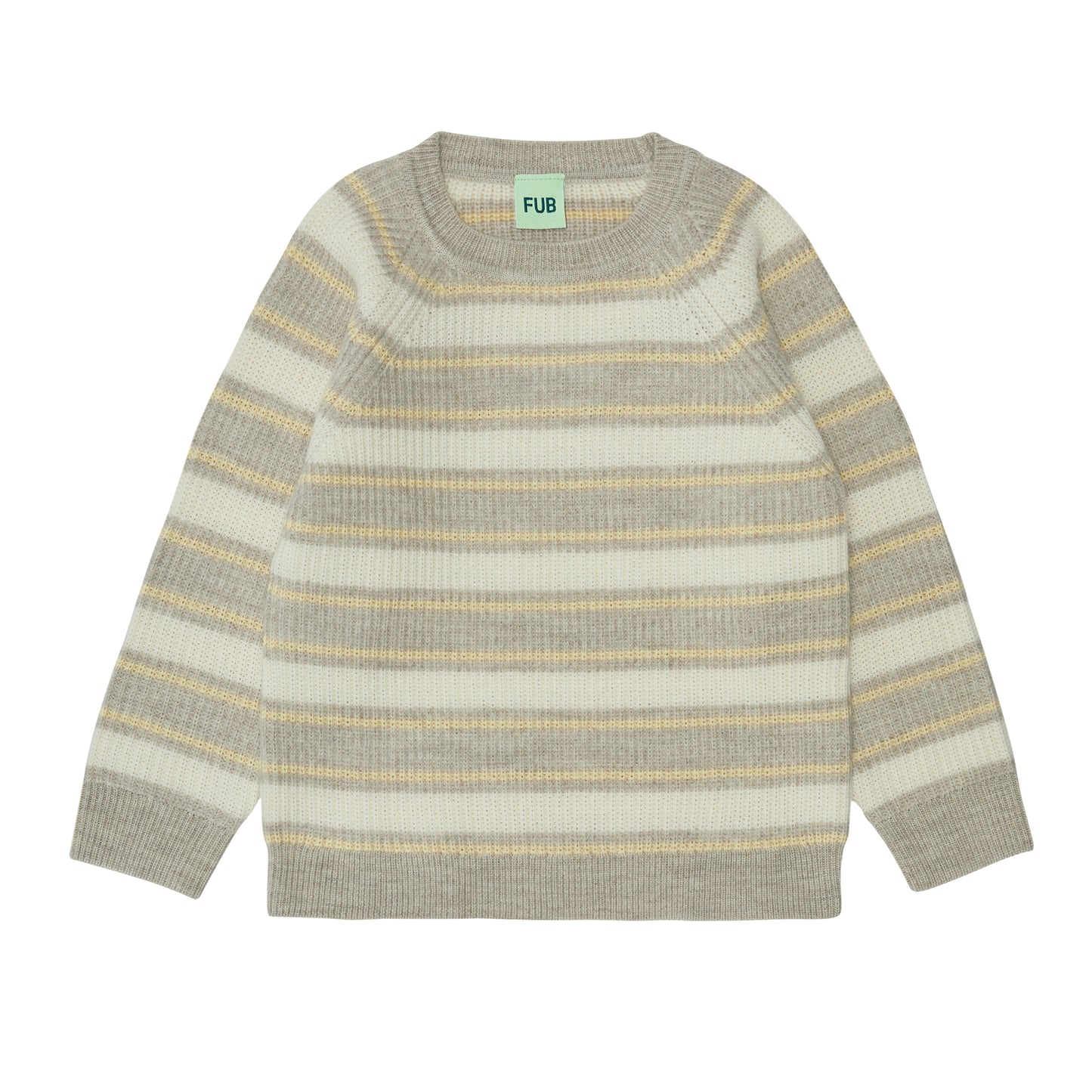 Raglan Wool Sweater Beige