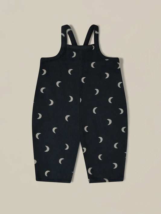 Charcoal Midnight Organic Cotton Dungarees