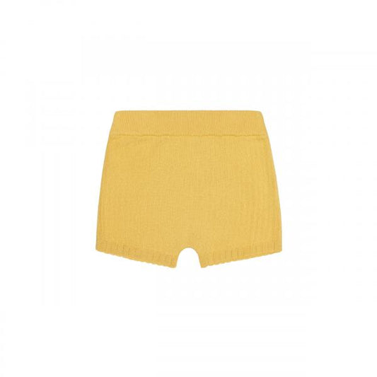 FUB Baby Organic Cotton Rib Knit Shorts Butter