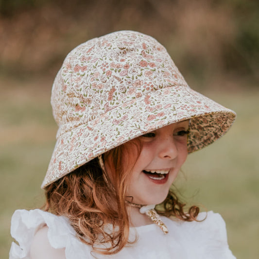 Ponytail Kids Summer Bucket Sun Hat Savanna