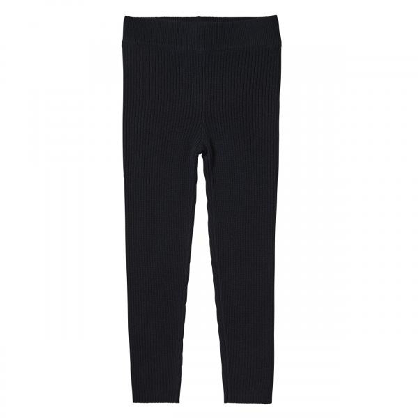 Organic Merino Wool Leggings Dark Navy