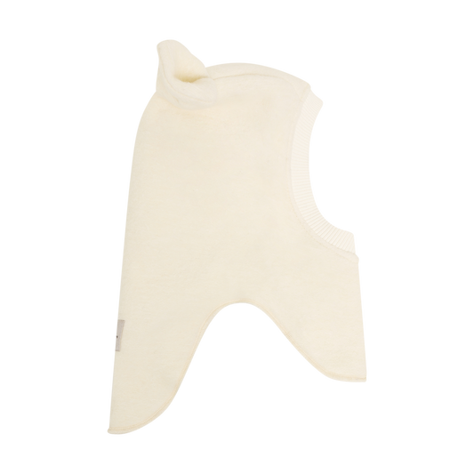 Huttelihut Wool Bear Ear Balaclava Tofu