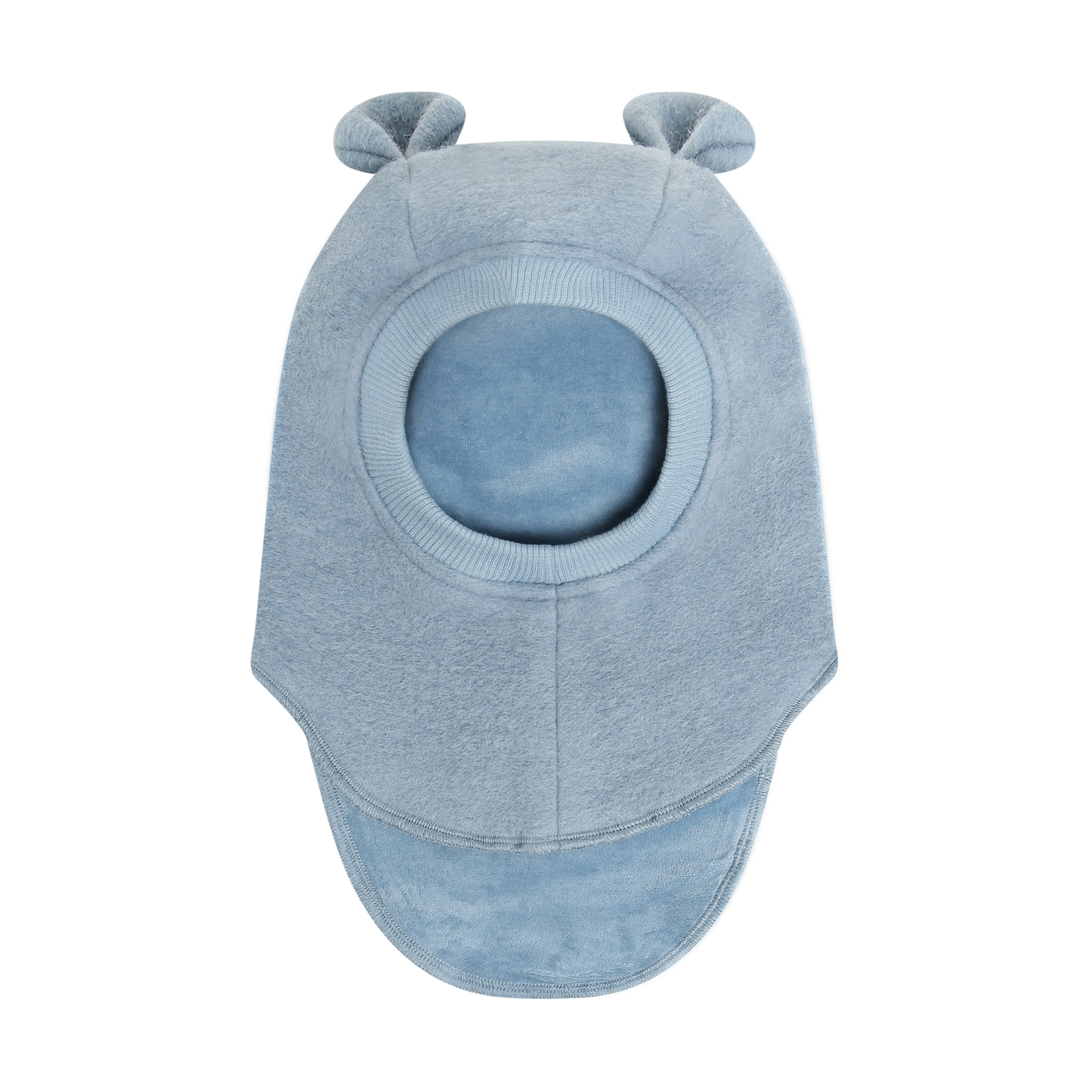 Huttelihut Wool Bear Ear Balaclava Windward Blue