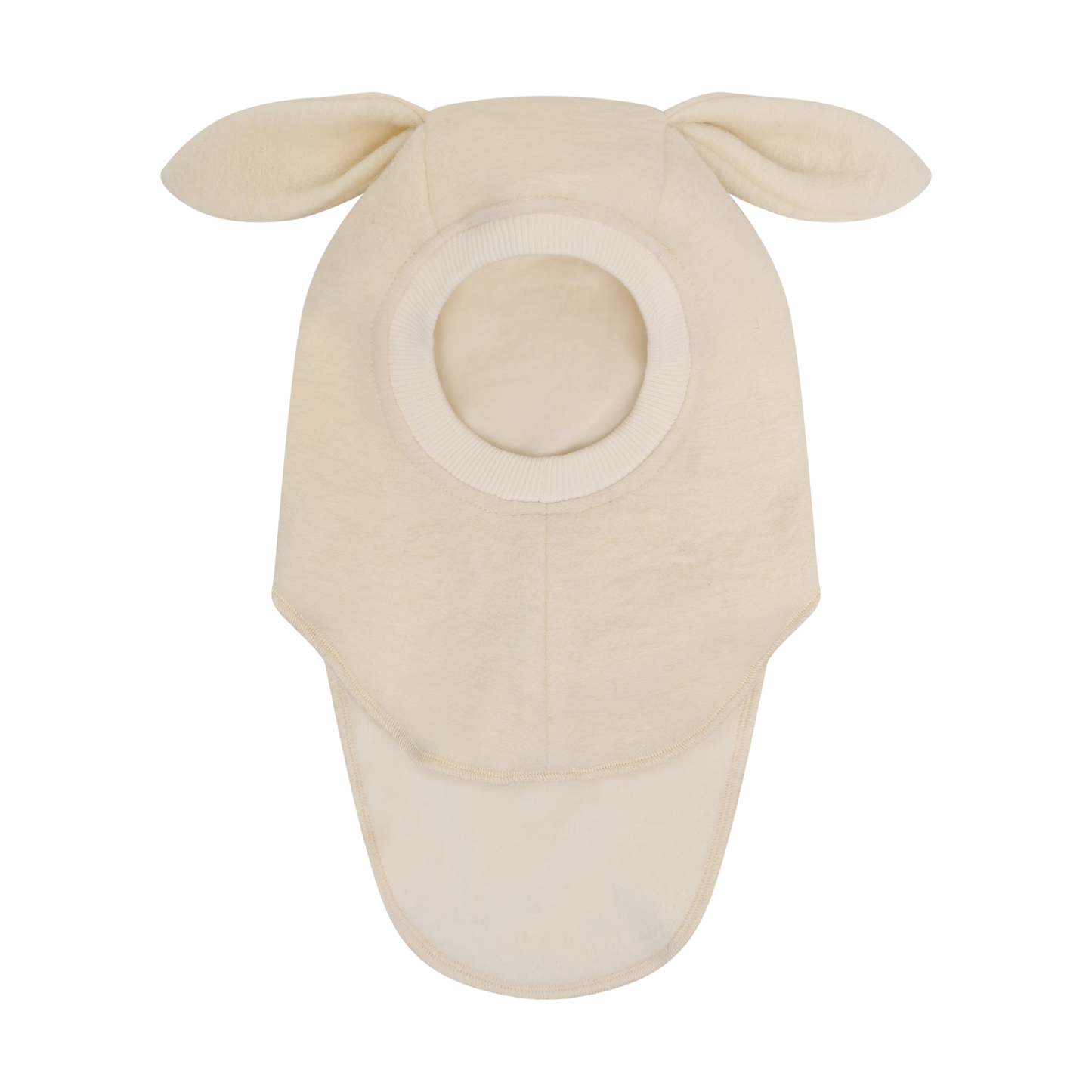 Huttelihut Kids Wool Balaclava with Bunny Ears Tofu