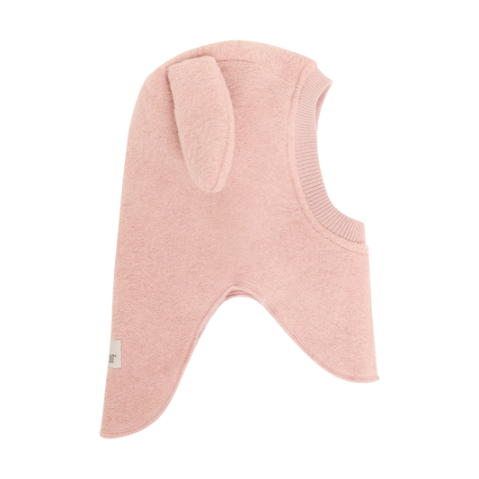 HUTTEliHUT Bunny Ears Wool Balaclava Deauville Mauve