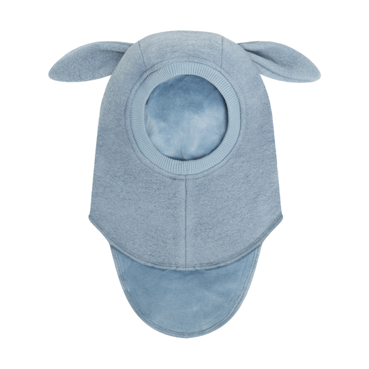 HUTTEliHUT Bunny Ears Wool Balaclava Windward Blue
