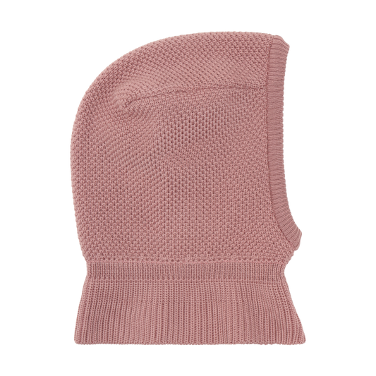HUTTEliHUT Kids Merino Wool Windstop Balaclava Woodrose