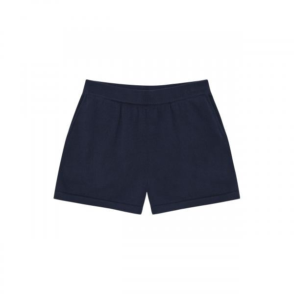FUB Organic Cotton Minimalist Knit Short Dark Navy