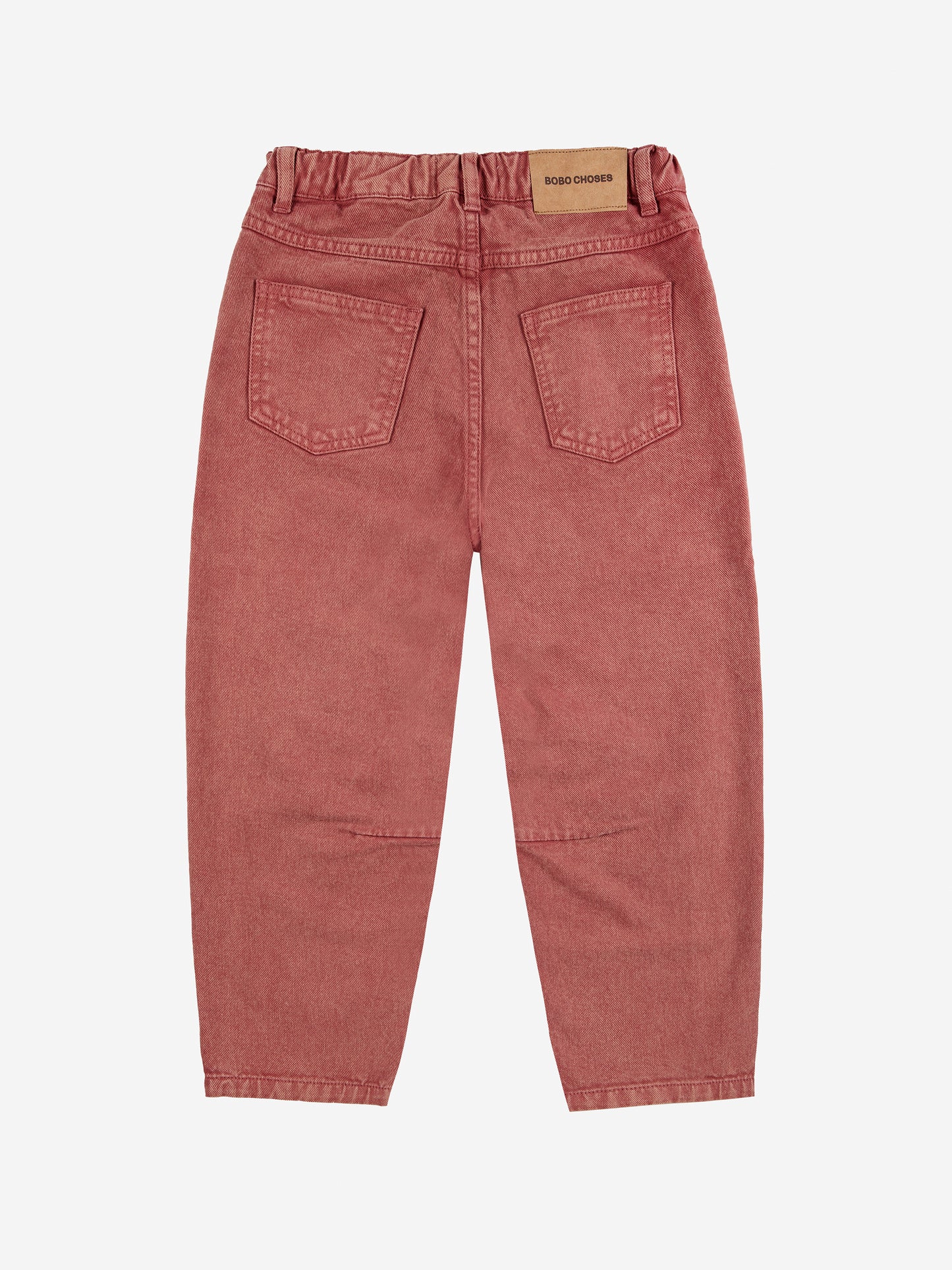 Bobo Choses Organic Cotton Denim Pants Brown