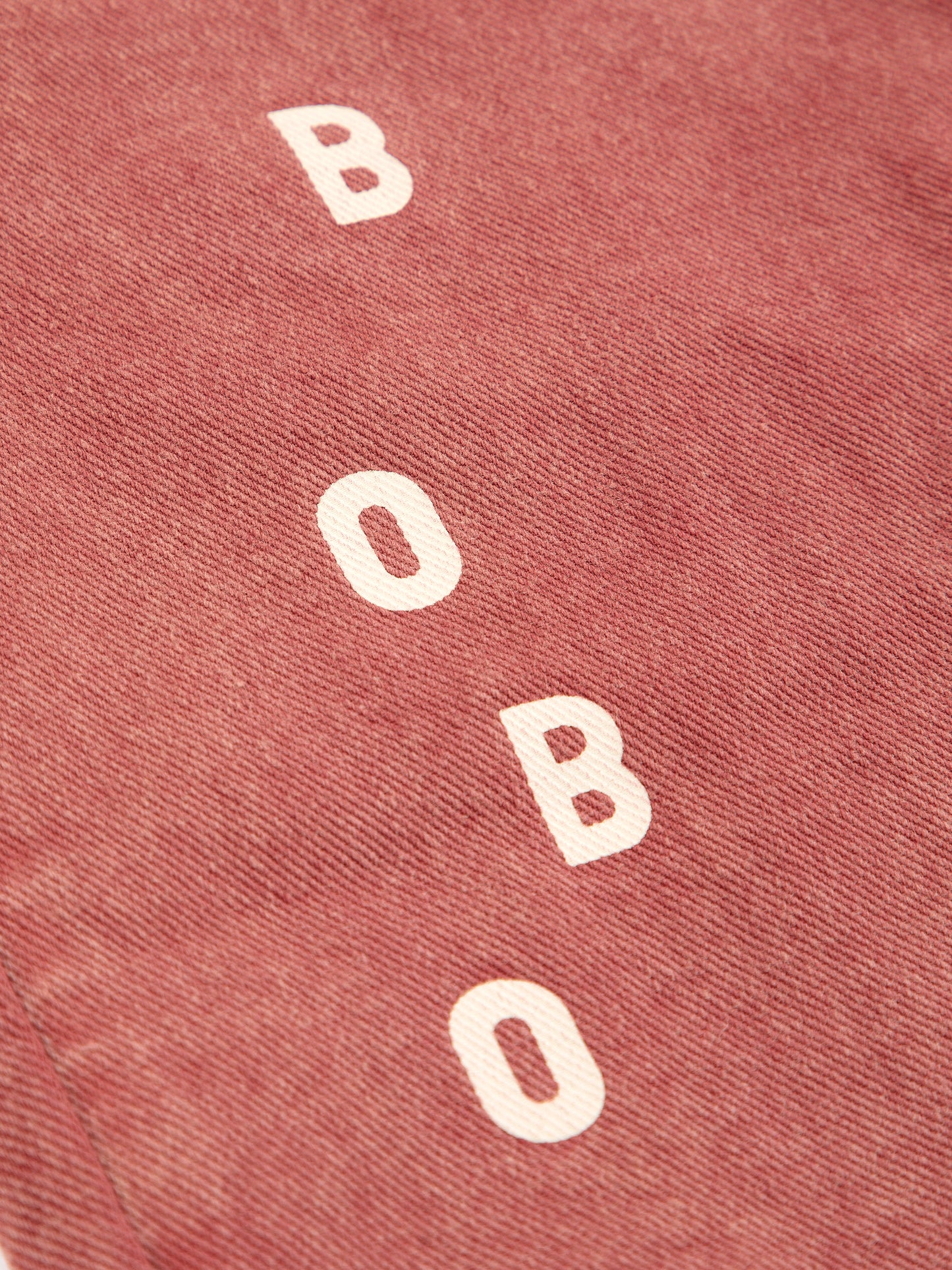 Bobo Choses Organic Cotton Denim Pants Brown