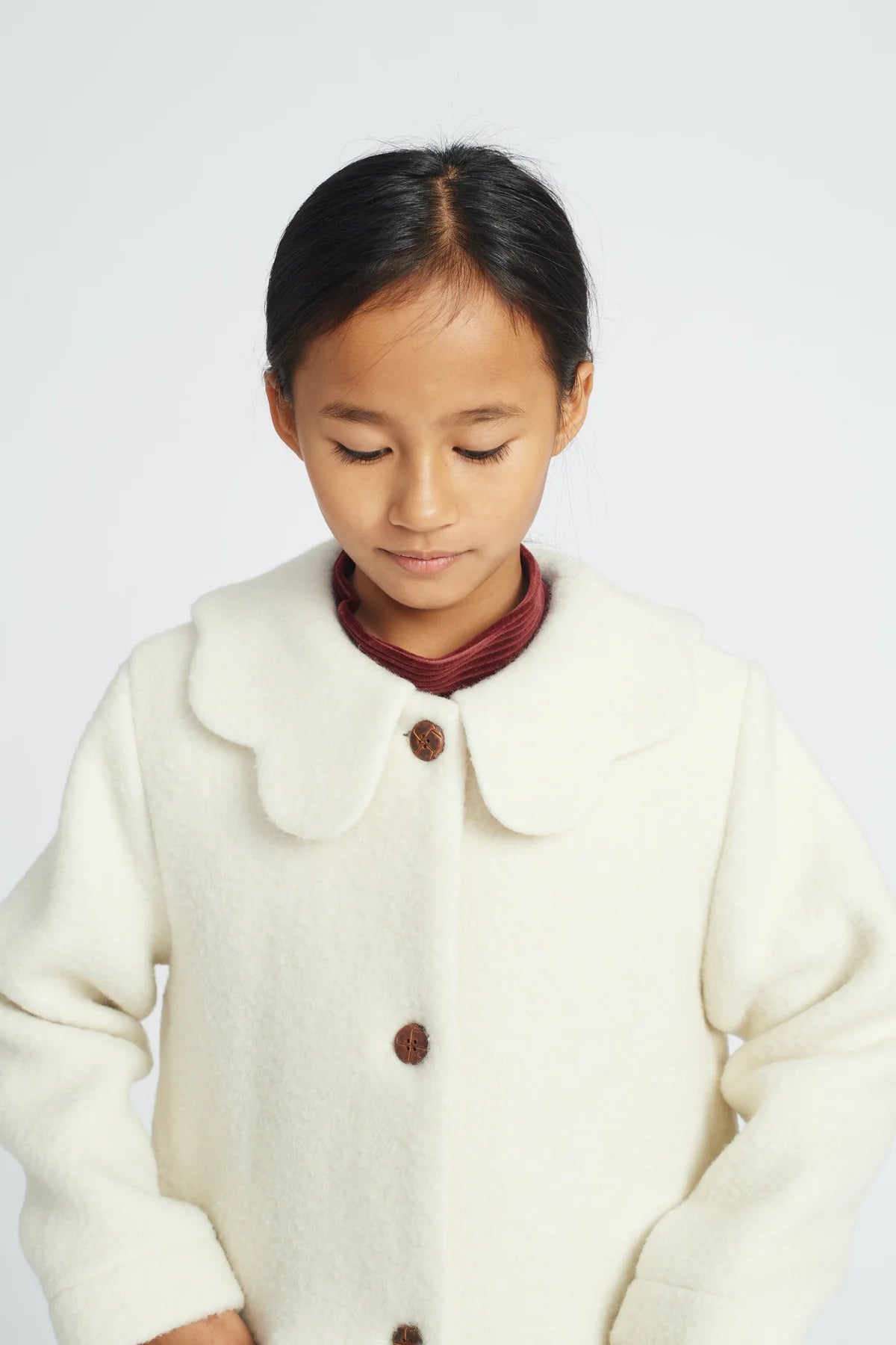 Bebe sales wool coat