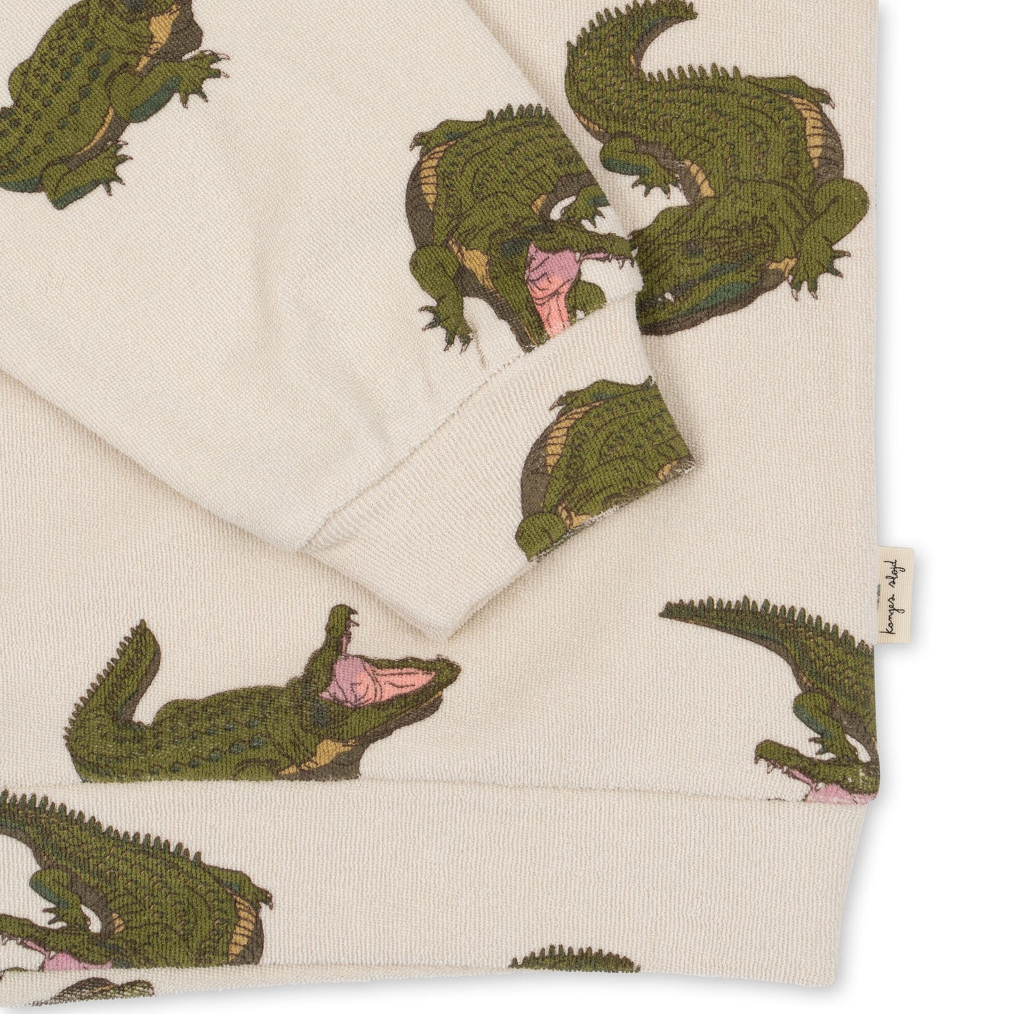 ITTY Organic Cotton Sweatshirt Crocodile