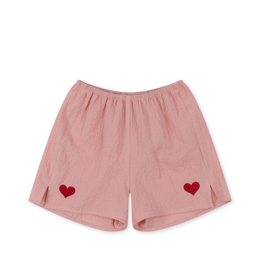 AVA SLIT Organic Cotton Shorts Pink