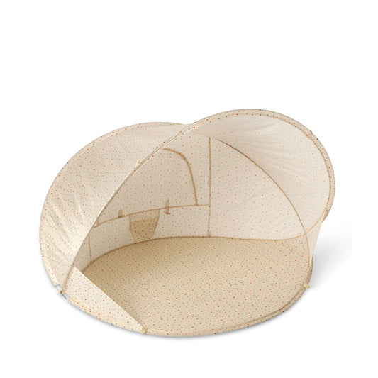 Large Beach Tent Pop Up Shelter Anti UV 50+ Multi Hearts