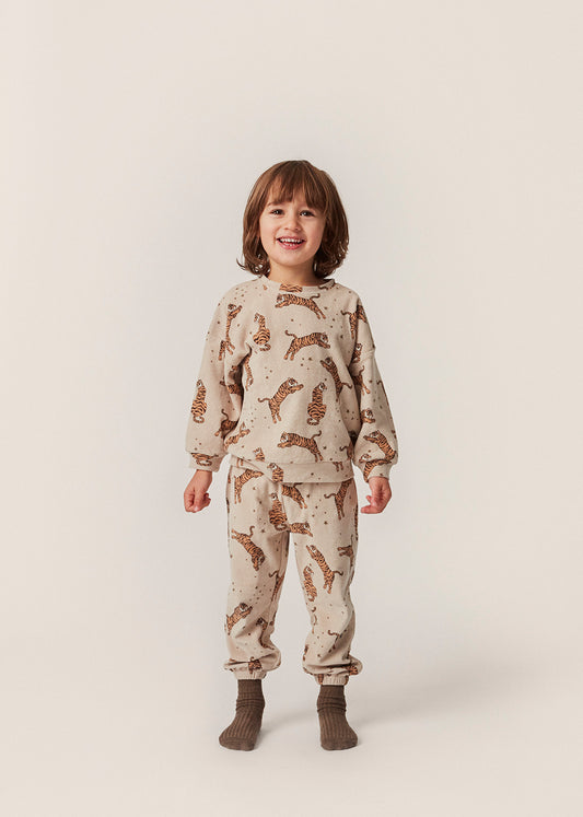 ITTY Organic Cotton Trousers Tiger Sand