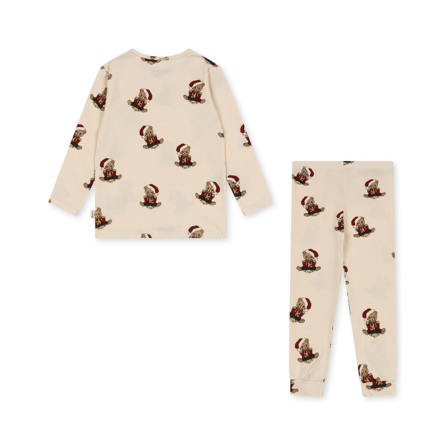 Christmas Organic Cotton Pajama Sets Teddy