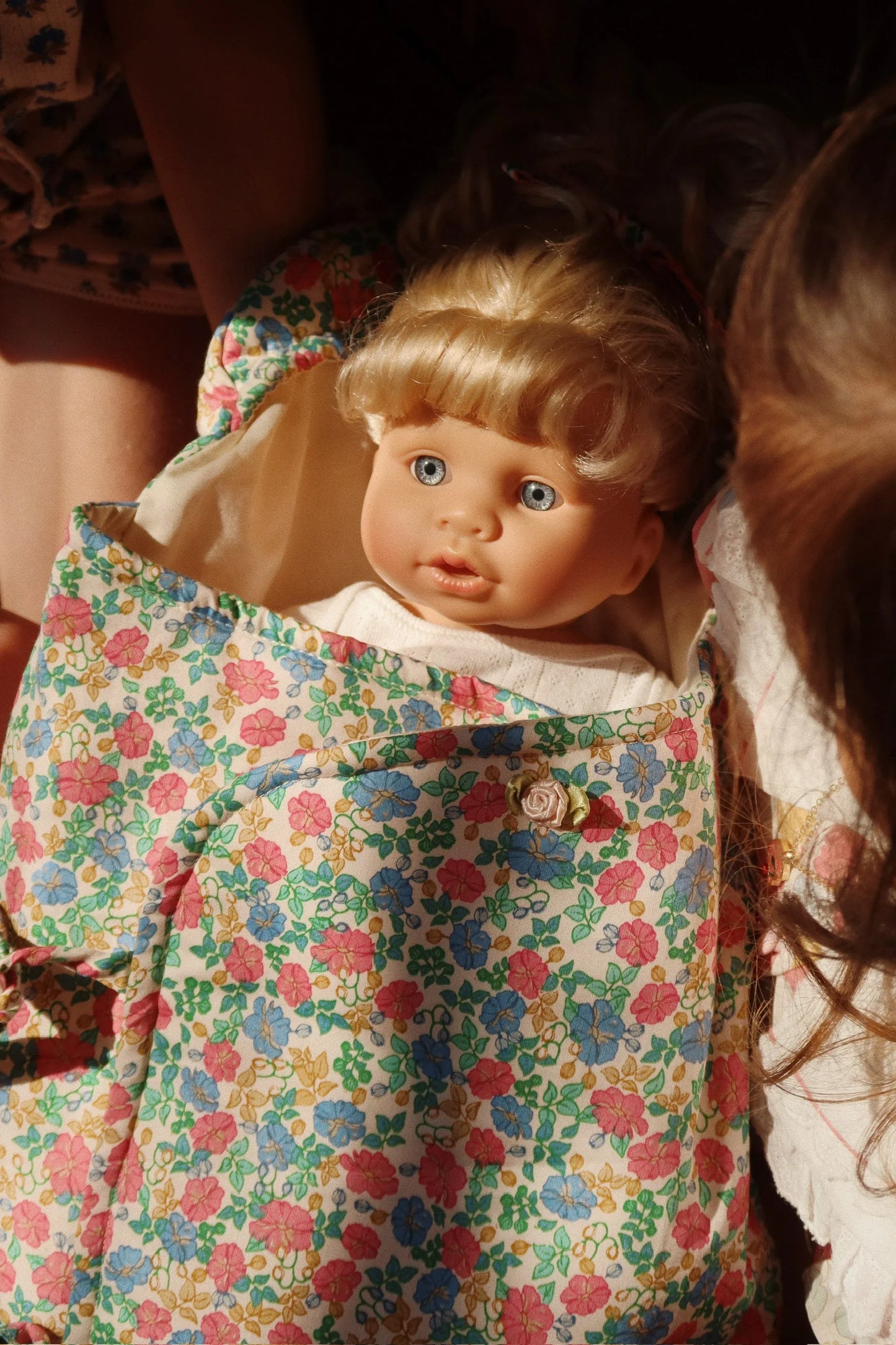 Sally Doll Blonde Hair Heart Pajamas