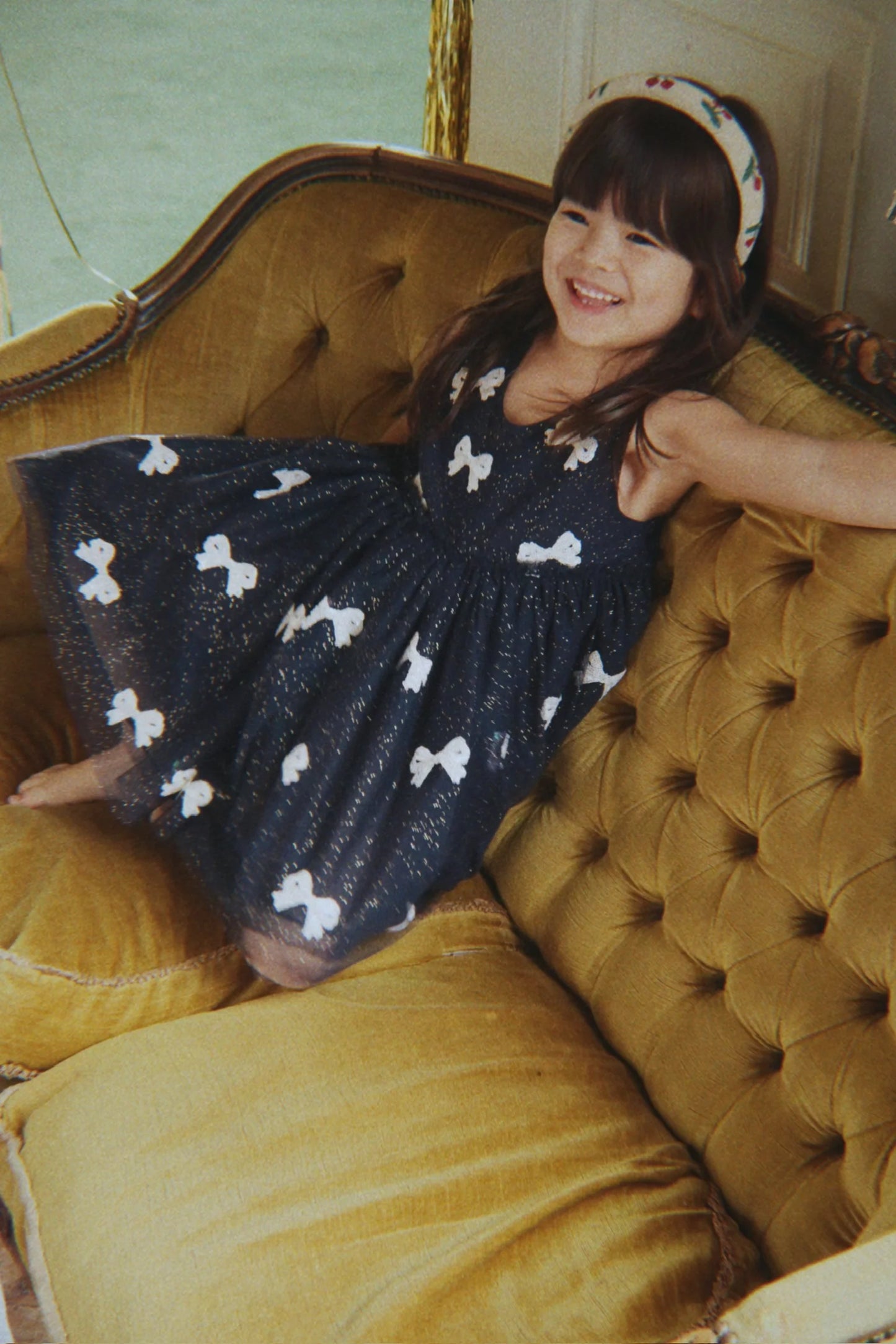 Beaded Headband Cherry