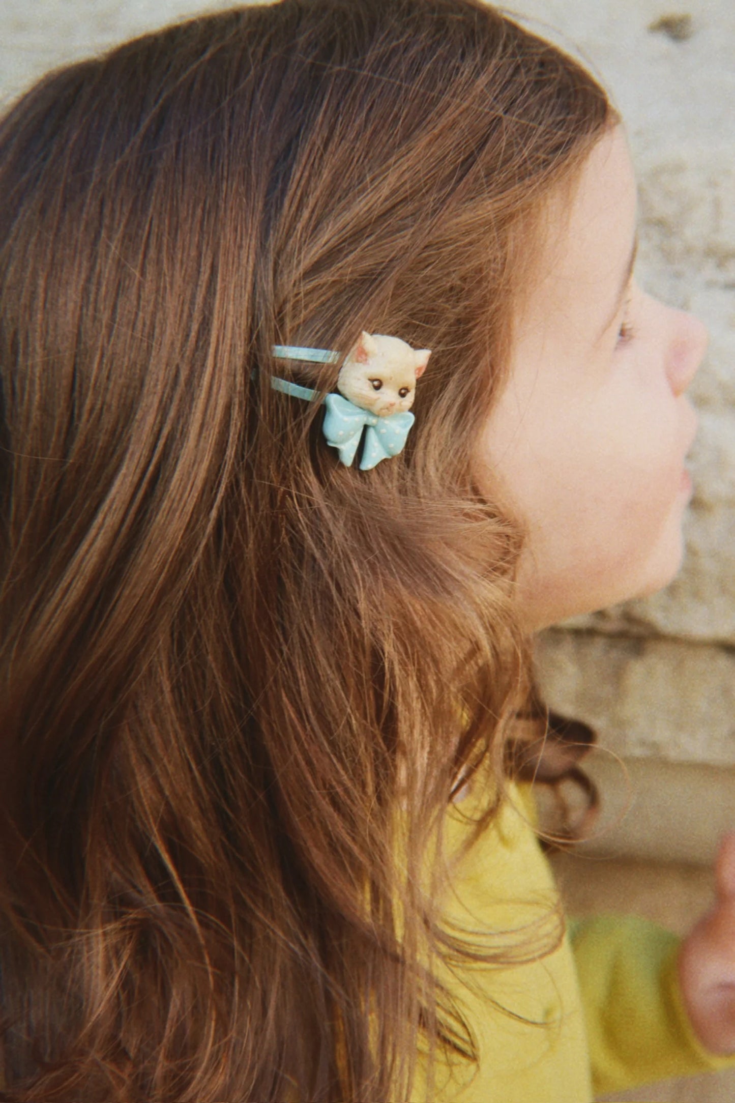 Konges Sløjd Kitty 4 Pack Hair Clips & Elastics
