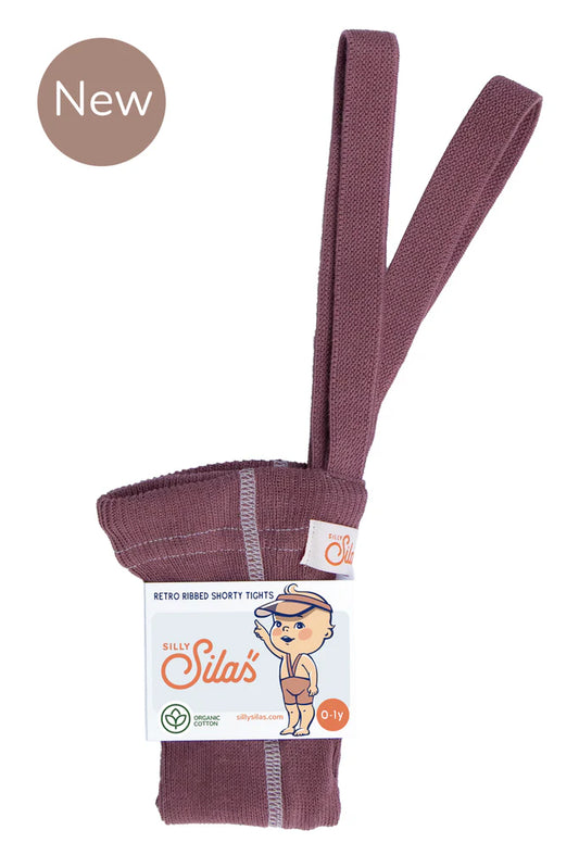 Shorty Organic Cotton Tights Açaí Smoothie