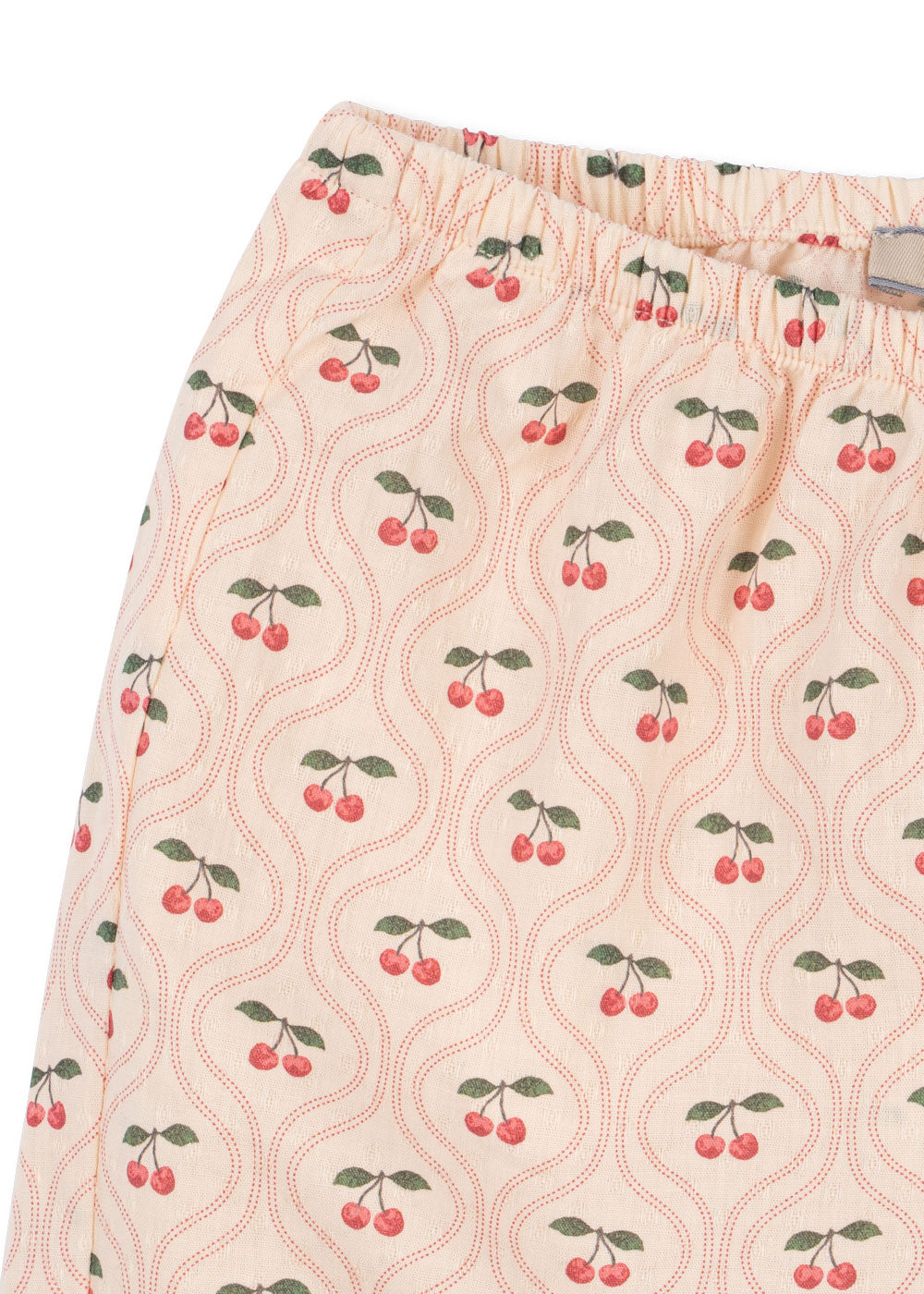 CIANNA Organic Cotton Pants Cherry Printed Pale Pink